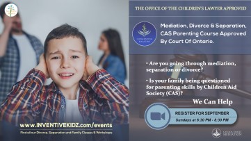 The Office Children's Lawyer Approved - Divorce and Separation Parenting Course (Sundays in September)